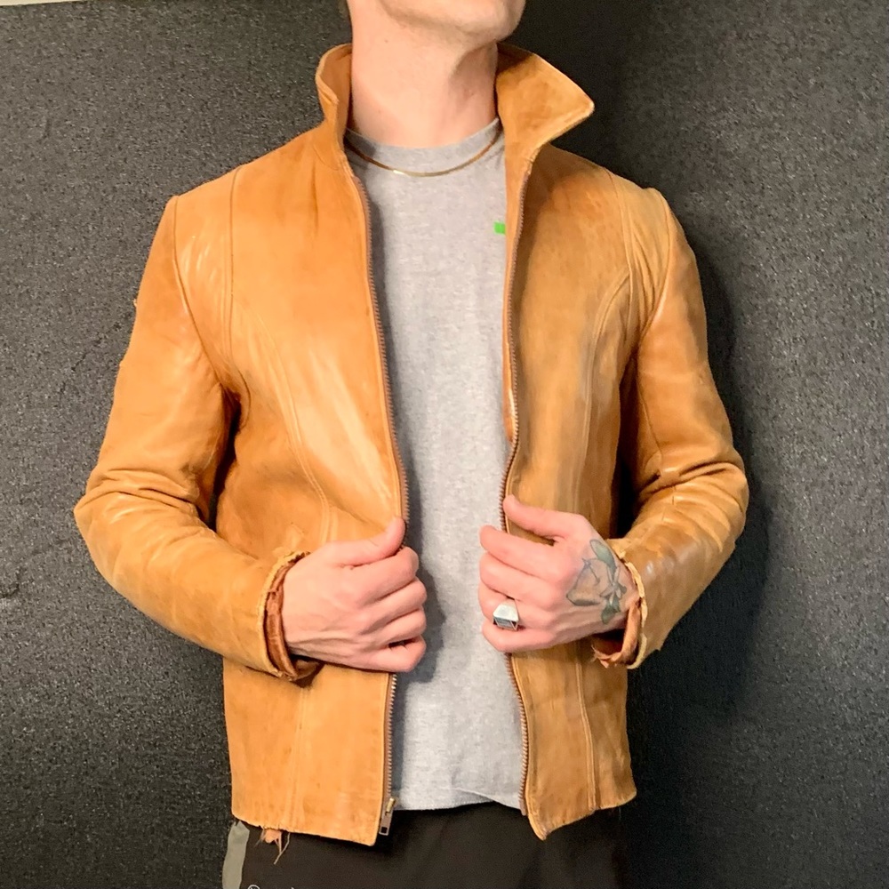 Vintage leather jacket